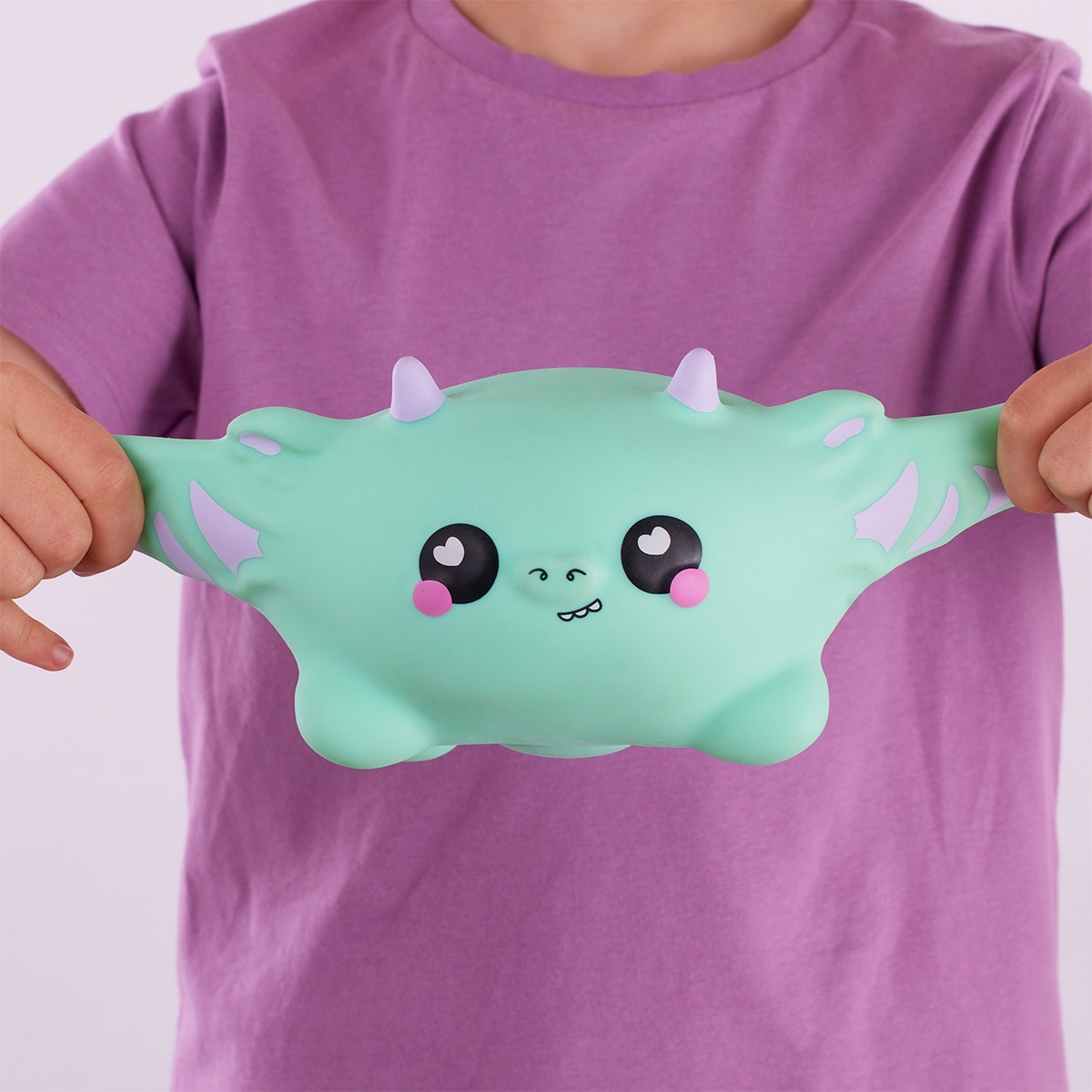 Коллекционная игрушка-антистресс Smooshzees серии "Snugzees" - ДРАКОН ДЖЕЙД (08235) фото 5