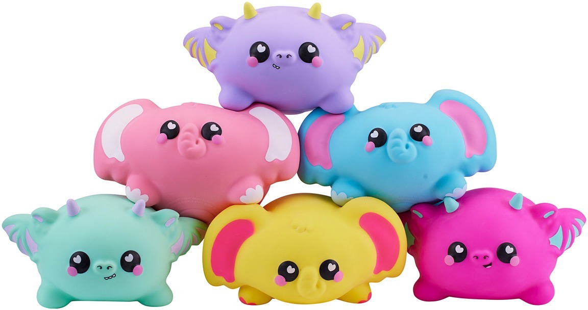 Коллекционная игрушка-антистресс Smooshzees серии "Snugzees" - ДРАКОН ДЖЕЙД (08235) фото 6