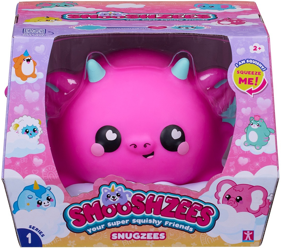 Коллекционная игрушка-антистресс Smooshzees серии "Snugzees" - ДРАКОН ДИНКИ (08236) фото 7