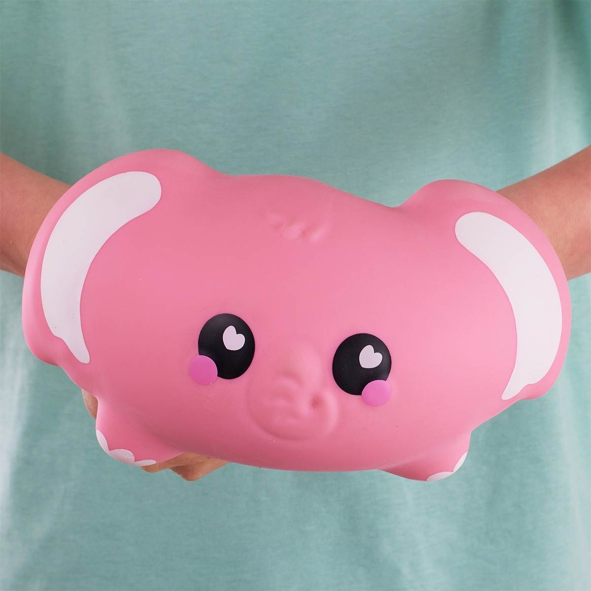 Коллекционная игрушка-антистресс Smooshzees серии "Snugzees" - СЛОН БАБЛЗ (08232) фото 5