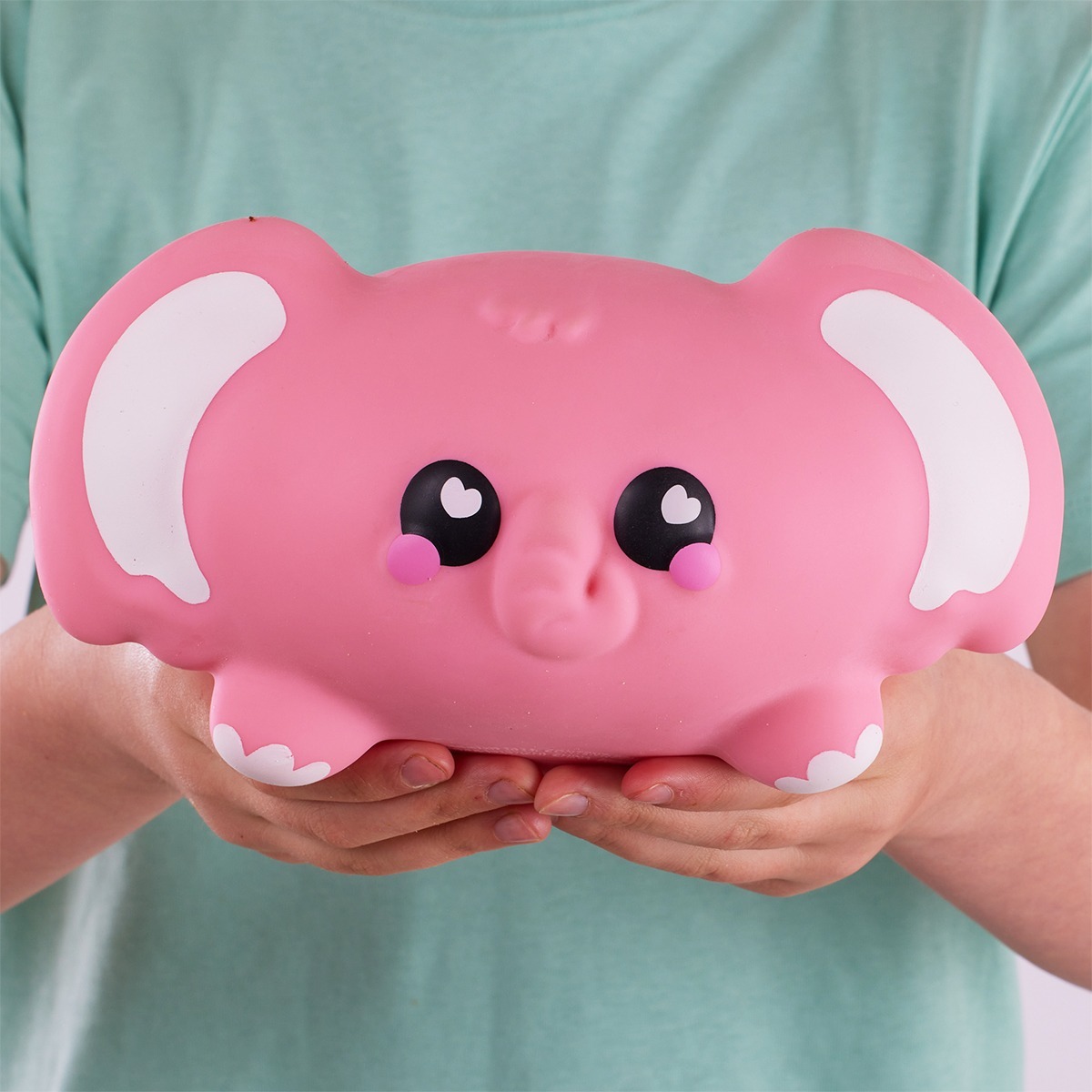 Коллекционная игрушка-антистресс Smooshzees серии "Snugzees" - СЛОН БАБЛЗ (08232) фото 4