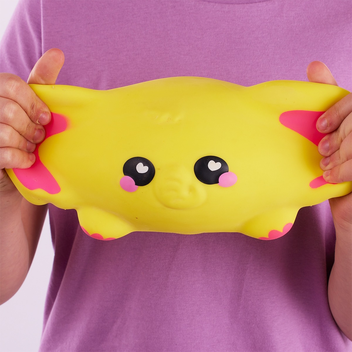 Коллекционная игрушка-антистресс Smooshzees серии "Snugzees" - СЛОН КАСТЕД (08237) фото 5