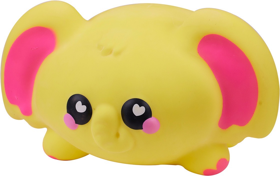 Коллекционная игрушка-антистресс Smooshzees серии "Snugzees" - СЛОН КАСТЕД (08237) фото 3