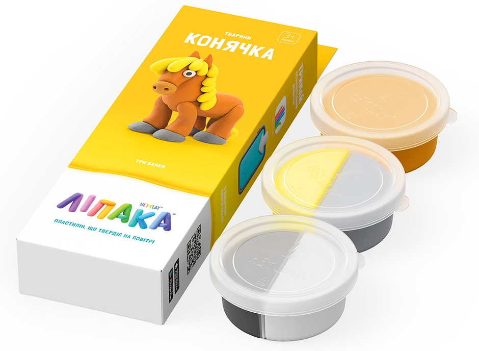 Набір пластиліну, що самозатвердіває Lipaka – Конячка (30046-UA01)фото2