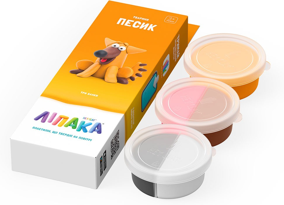 Набір пластиліну, що самозатвердіває Lipaka – Песик (30048-UA01)фото2