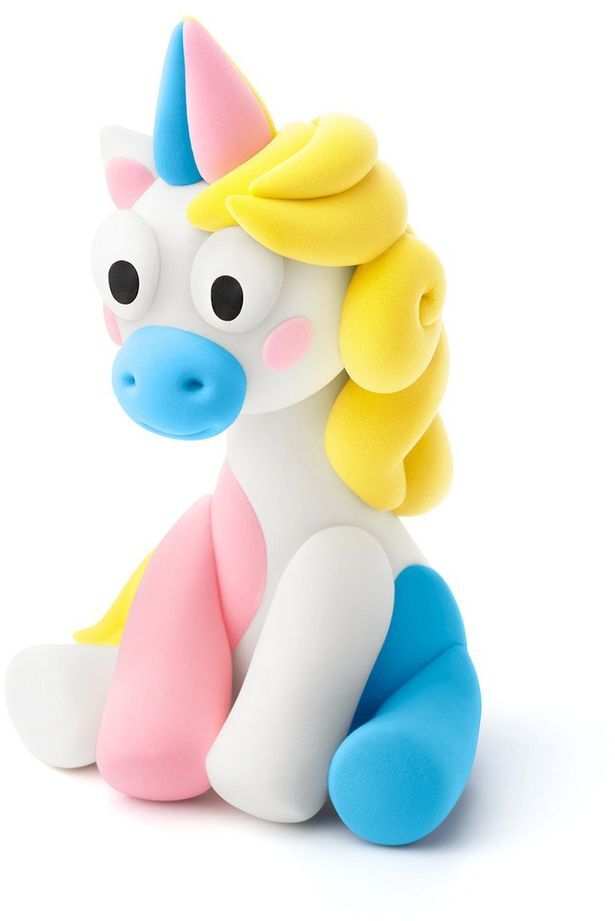 Набір пластиліну, що самозатвердіває Lipaka – Райдужні єдинороги: Лайті (30136-UA01)фото4