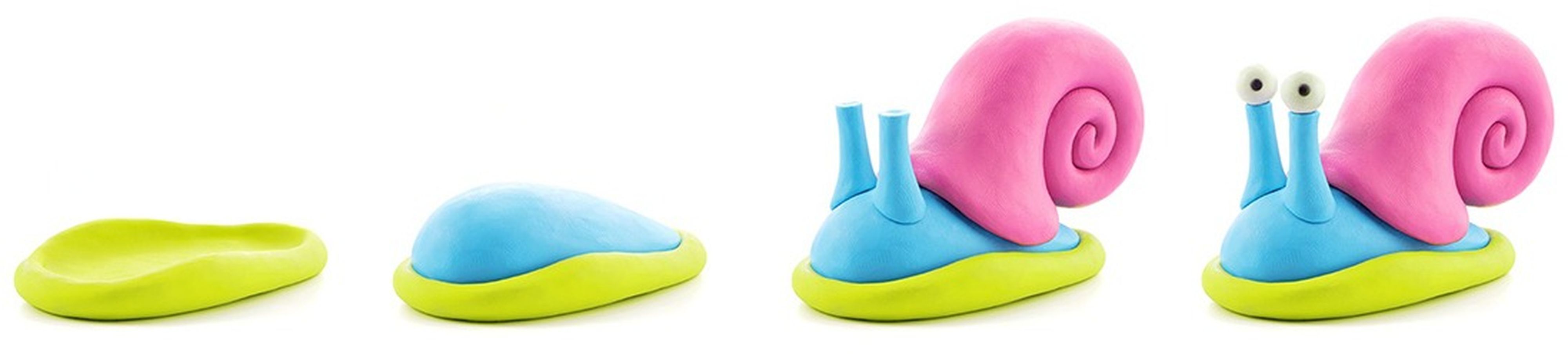 Набір пластиліну, що самозатвердіває Lipaka – Екзотичні тварини: гастропода (30125-UA01)фото3