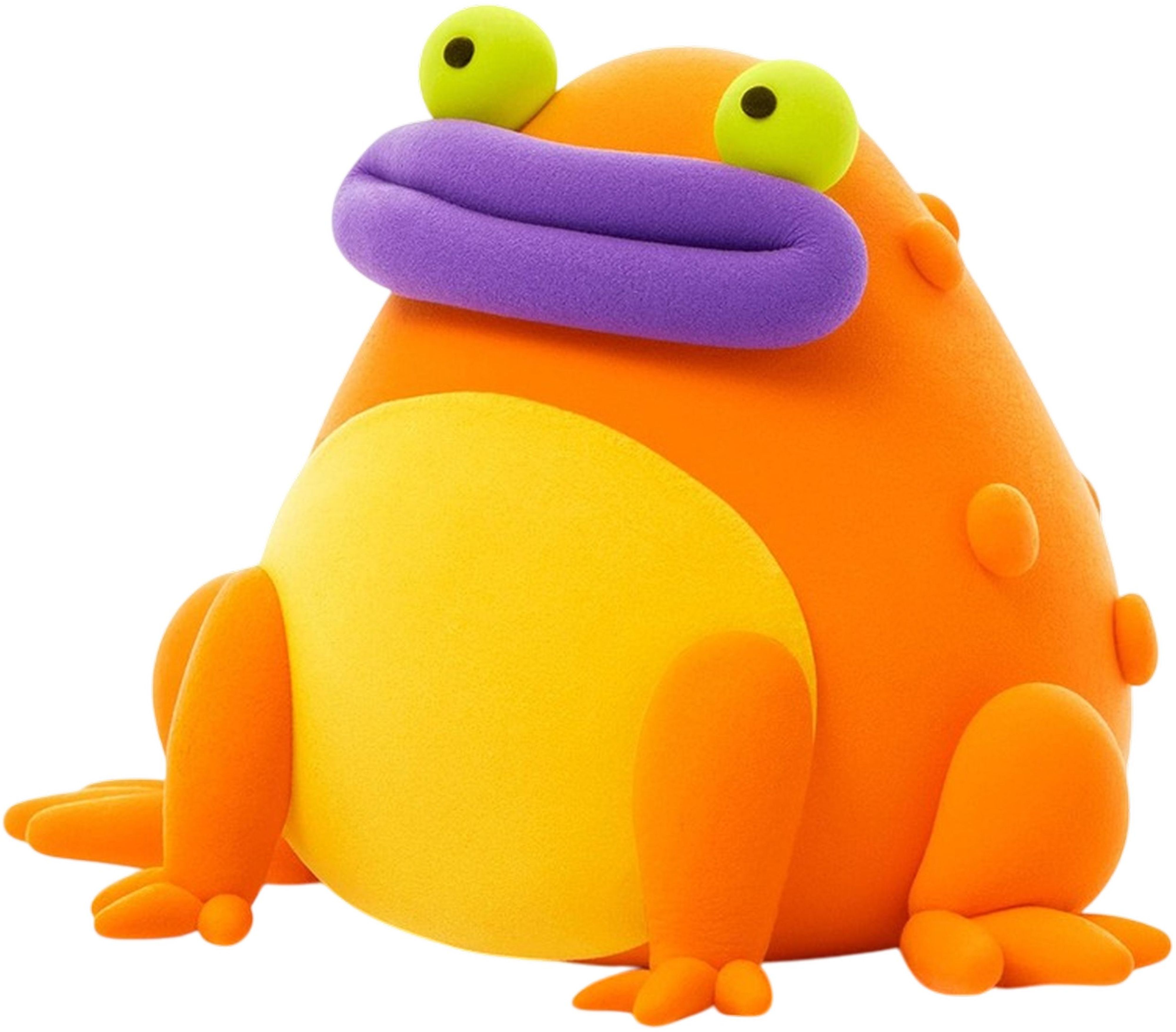 Набор самозатвердевающего пластилина Lipaka - Экзотические животные: оранжевая лягушка (30124-UA01) фото 4