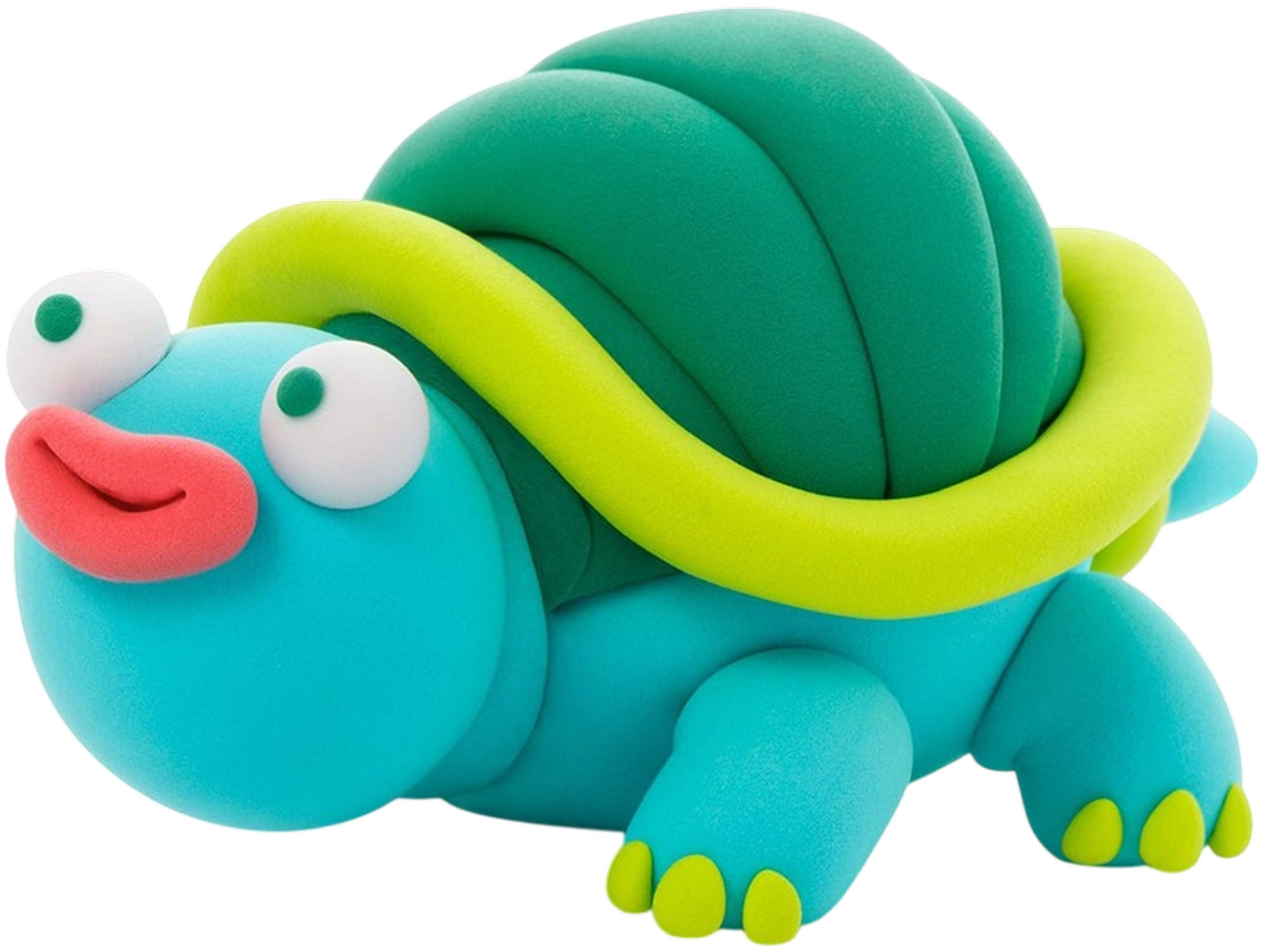 Набір пластиліну, що самозатвердіває Lipaka – Екзотичні тварини: черепаха (30126-UA01)фото4