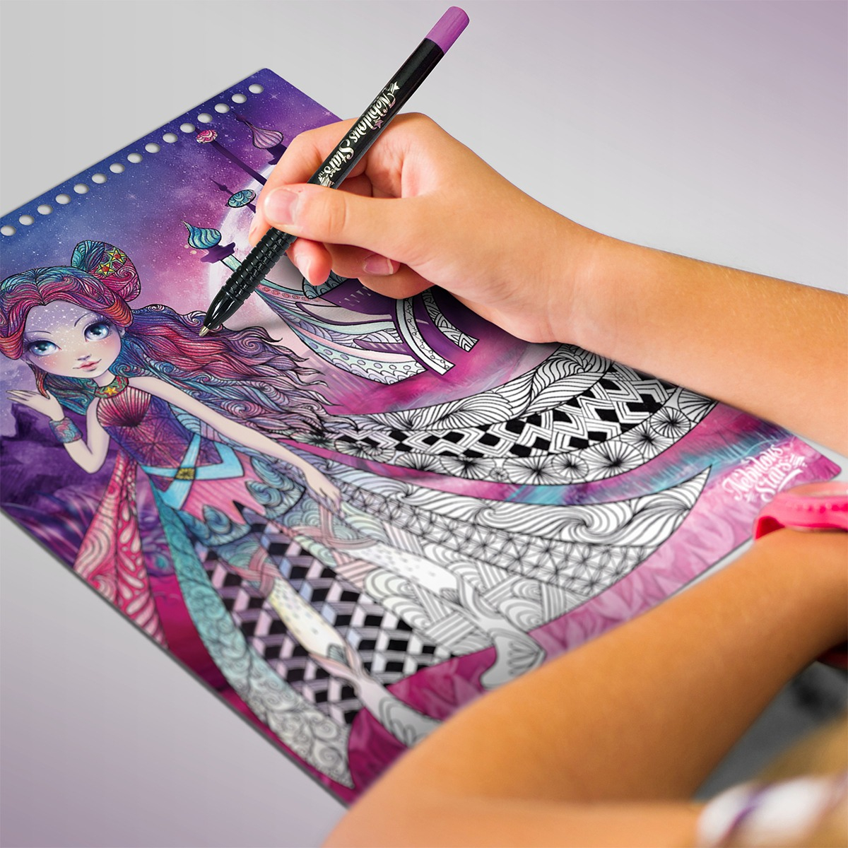 Набор для творчества Nebulous Stars – Скетчбук: Небуля, Мотивы Космоса (11101) фото 8