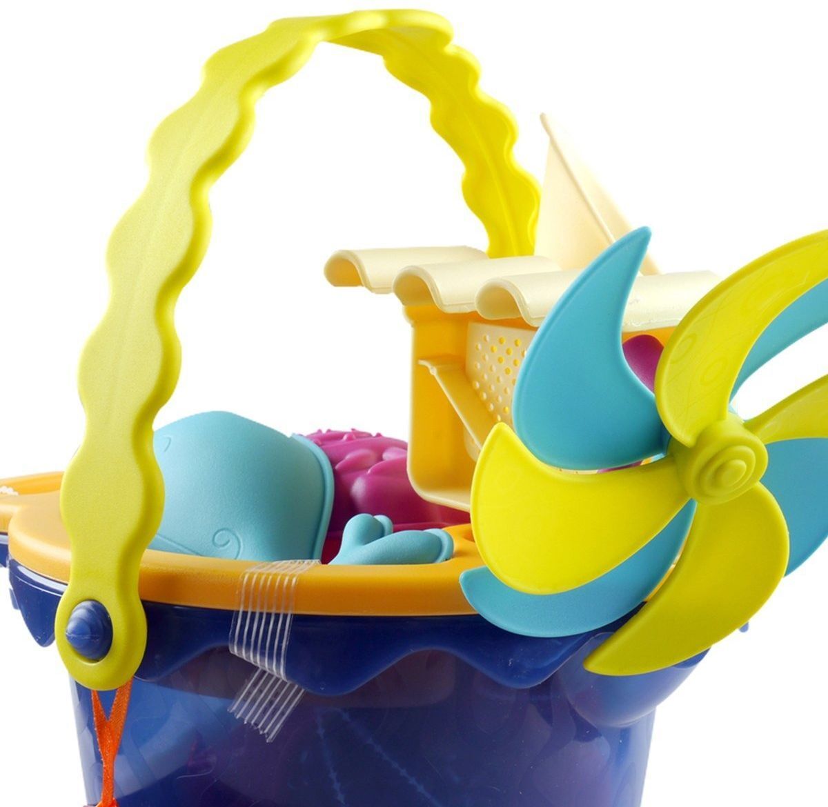 Набор для игры с песком и водой - ВЕДЕРЦЕ МОРЕ (9 предметов) (BX1330Z) фото 3