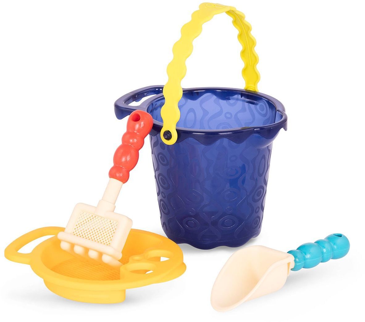 Набор для игры с песком и водой - ВЕДЕРЦЕ МОРЕ (9 предметов) (BX1330Z) фото 4