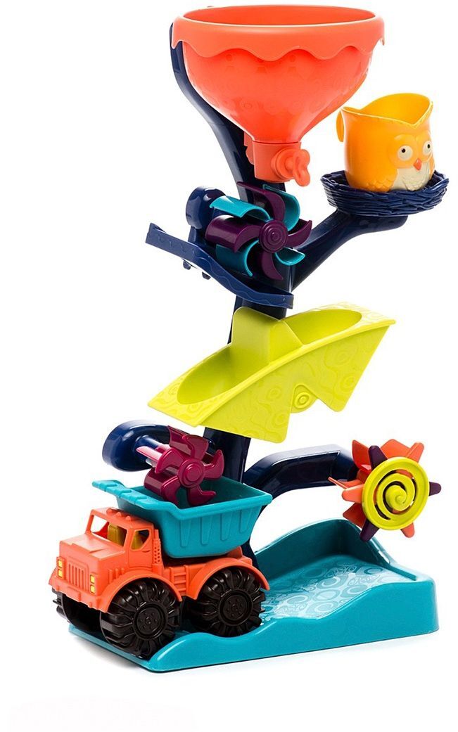 Набор для игры с песком и водой - МЕЛЬНИЦА (в комплекте машинка, ведерце) (BX1310Z) фото 