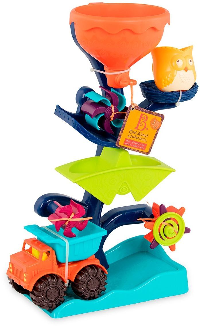 Набор для игры с песком и водой - МЕЛЬНИЦА (в комплекте машинка, ведерце) (BX1310Z) фото 