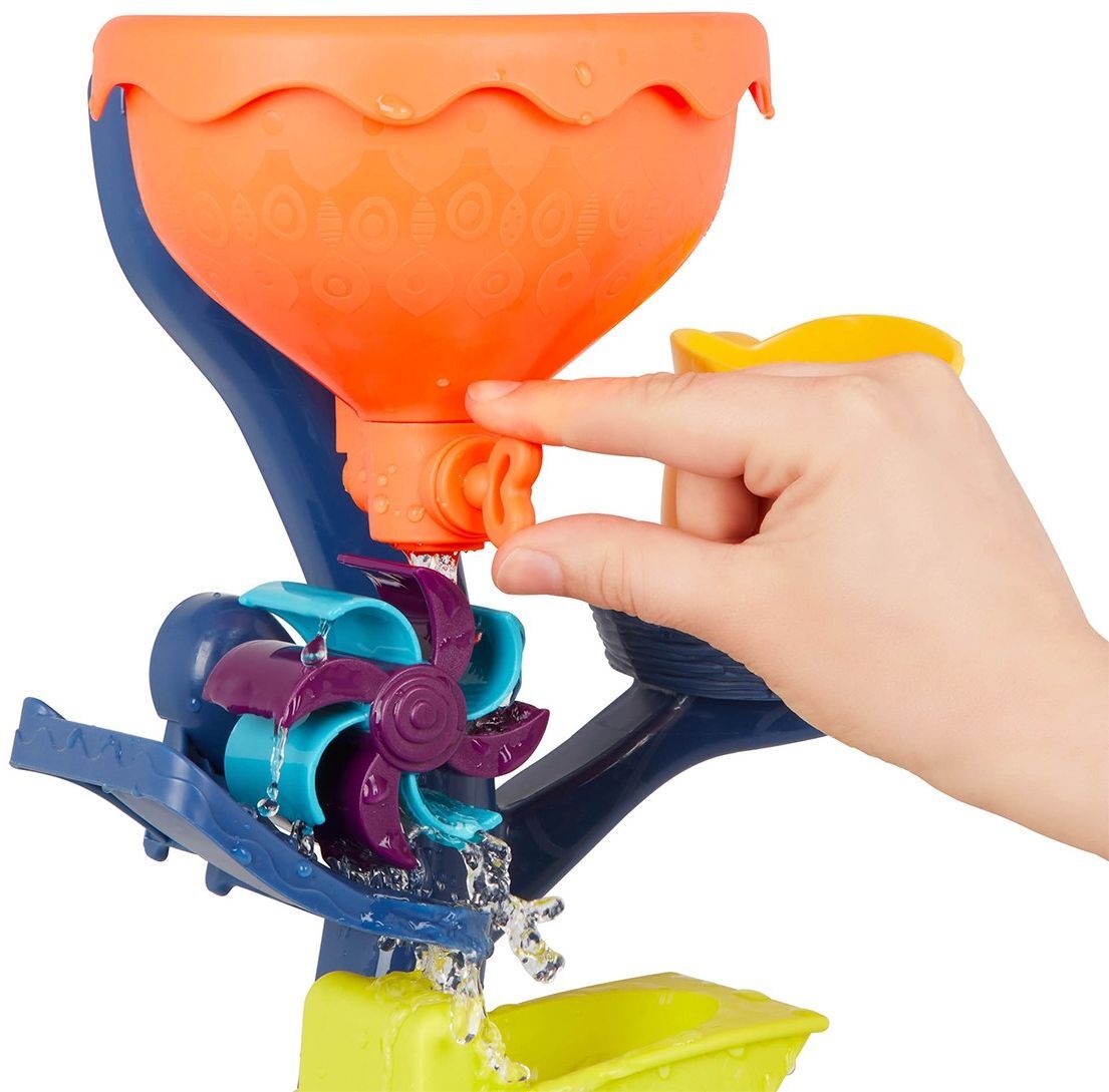 Набор для игры с песком и водой - МЕЛЬНИЦА (в комплекте машинка, ведерце) (BX1310Z) фото 