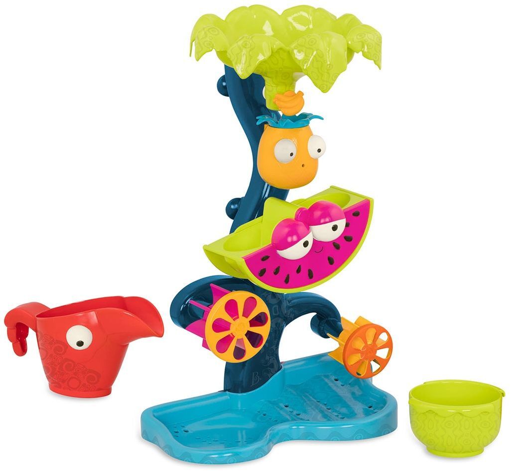 Набор для игры с песком и водой - ТРОПИЧЕСКИЙ ВОДОПАД (мельница для ванны, бассейна, пляжа) (BX1659Z) фото 2