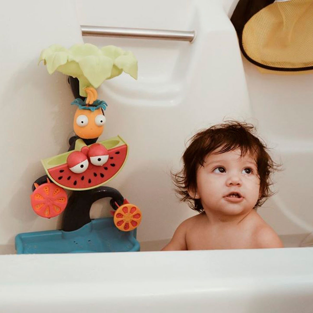 Набор для игры с песком и водой - ТРОПИЧЕСКИЙ ВОДОПАД (мельница для ванны, бассейна, пляжа) (BX1659Z) фото 9