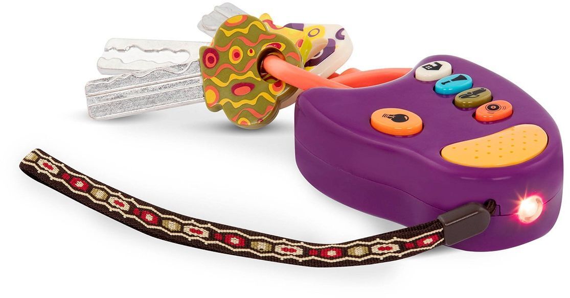 Развивающая игрушка – КЛЮЧИКИ (свет, звук, фиолетовые) (BX1200Z) фото 4