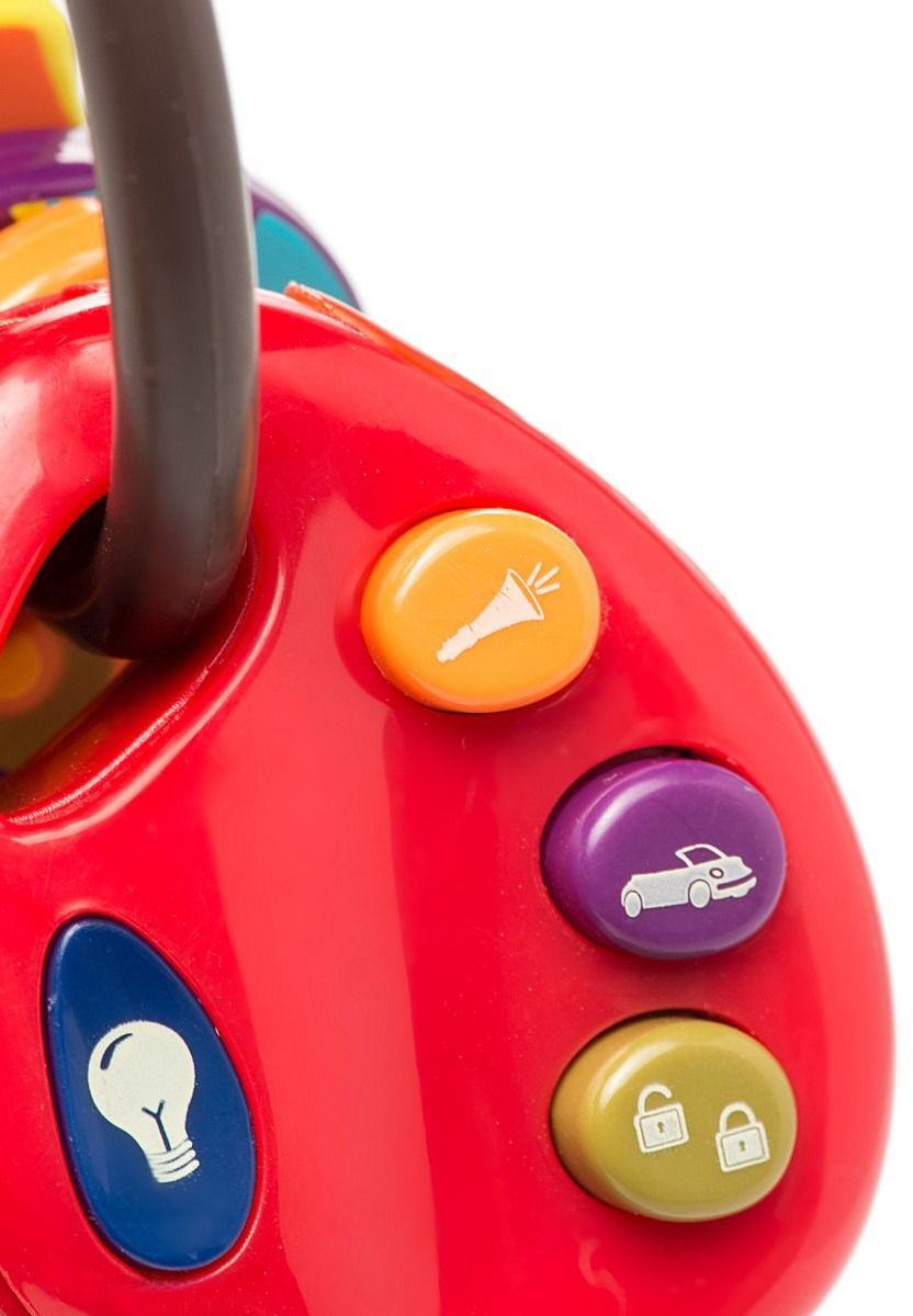 Развивающая игрушка – СУПЕР-КЛЮЧИКИ (свет, звук, томатный) (BX1227Z) фото 4