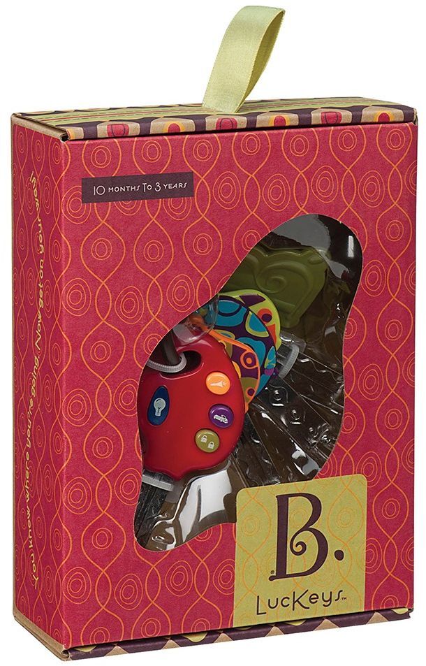 Развивающая игрушка – СУПЕР-КЛЮЧИКИ (свет, звук, томатный) (BX1227Z) фото 5