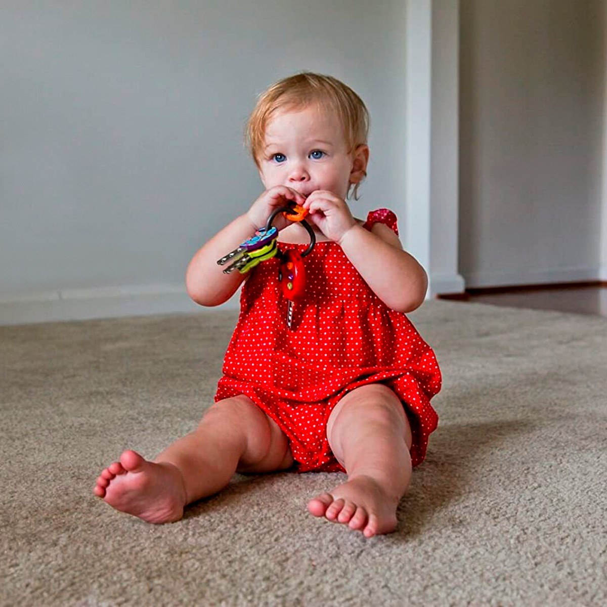 Развивающая игрушка – СУПЕР-КЛЮЧИКИ (свет, звук, томатный) (BX1227Z) фото 7