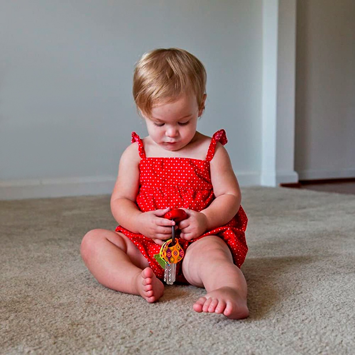 Развивающая игрушка – СУПЕР-КЛЮЧИКИ (свет, звук, томатный) (BX1227Z) фото 8