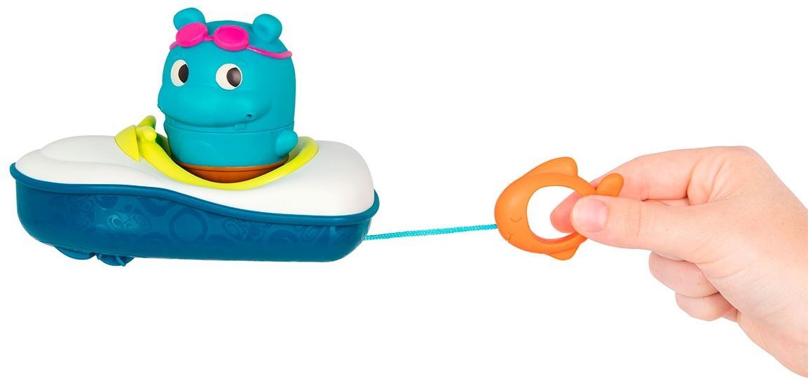 Іграшка для ванни - БЕГЕМОТИК ПЛЮХ (LB1711Z)фото