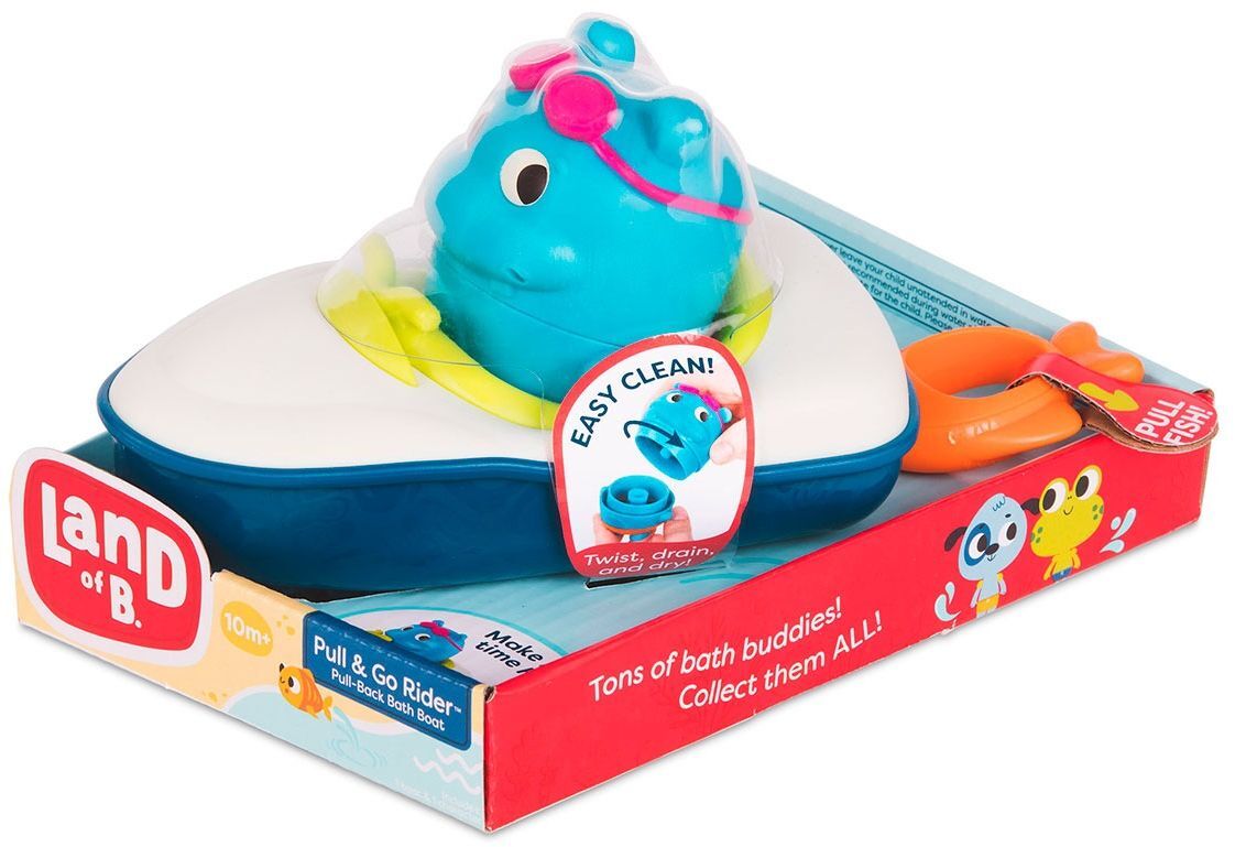 Іграшка для ванни - БЕГЕМОТИК ПЛЮХ (LB1711Z)фото