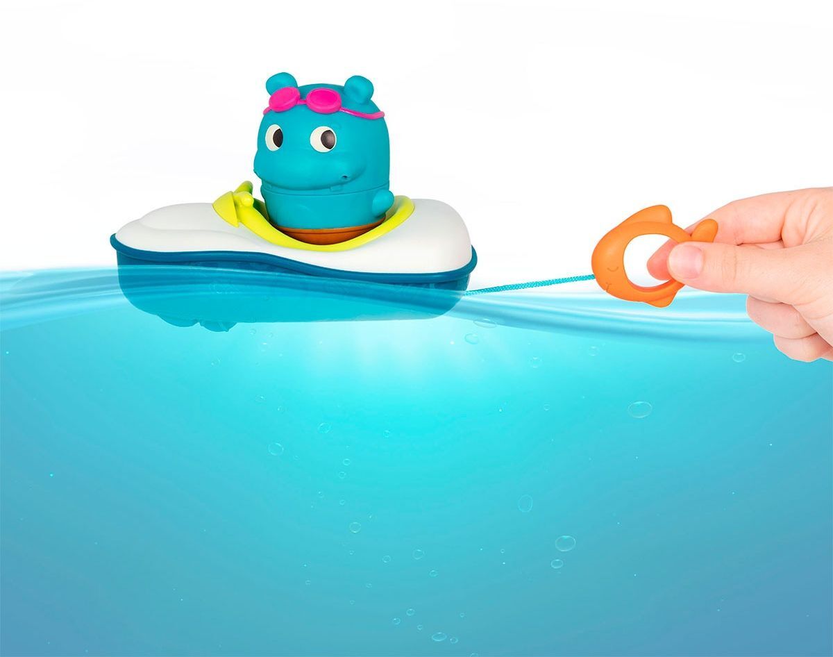 Іграшка для ванни - БЕГЕМОТИК ПЛЮХ (LB1711Z)фото7