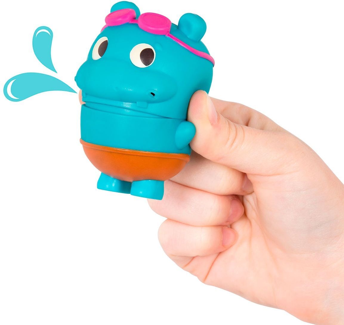 Іграшка для ванни - БЕГЕМОТИК ПЛЮХ (LB1711Z)фото4