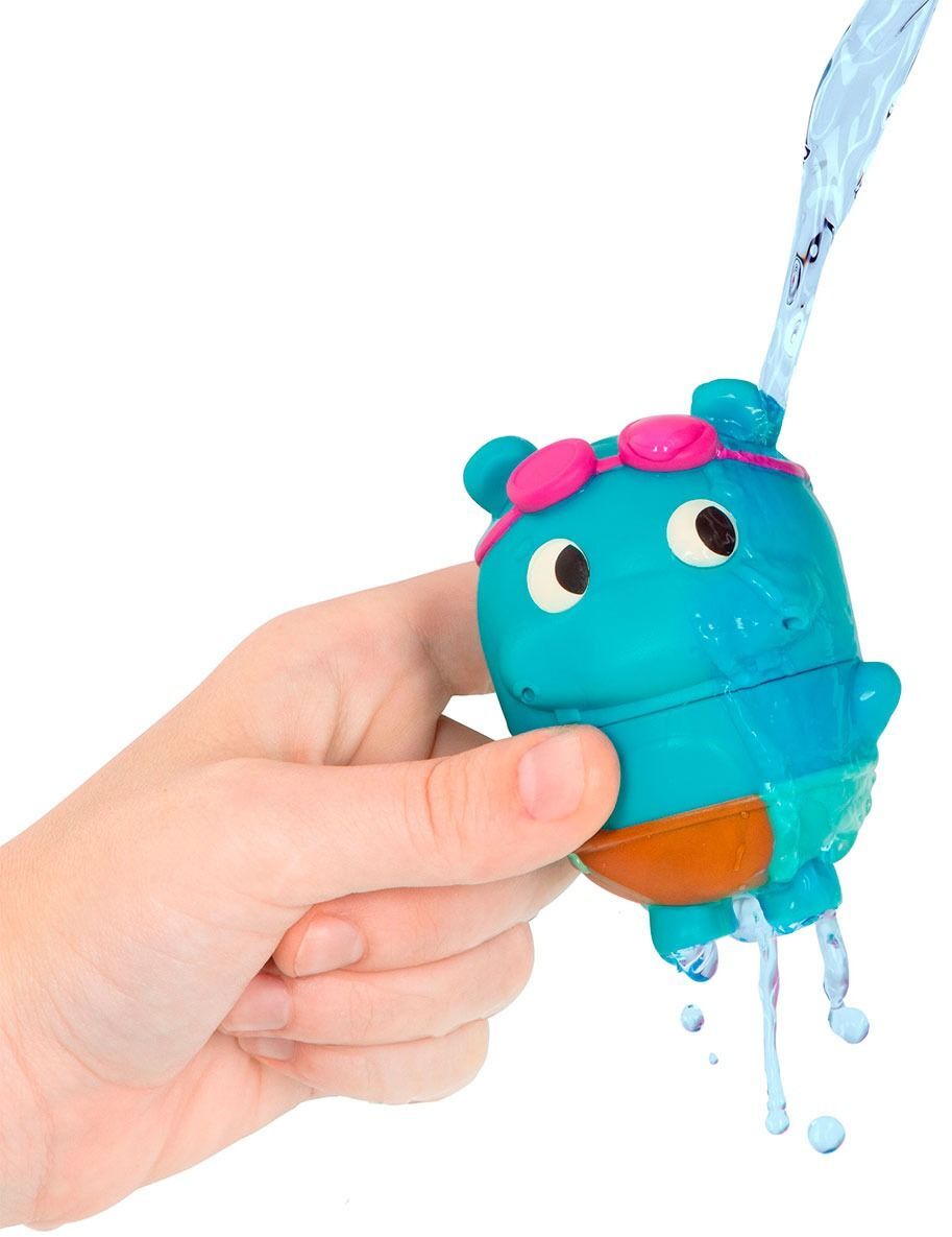 Іграшка для ванни - БЕГЕМОТИК ПЛЮХ (LB1711Z)фото5