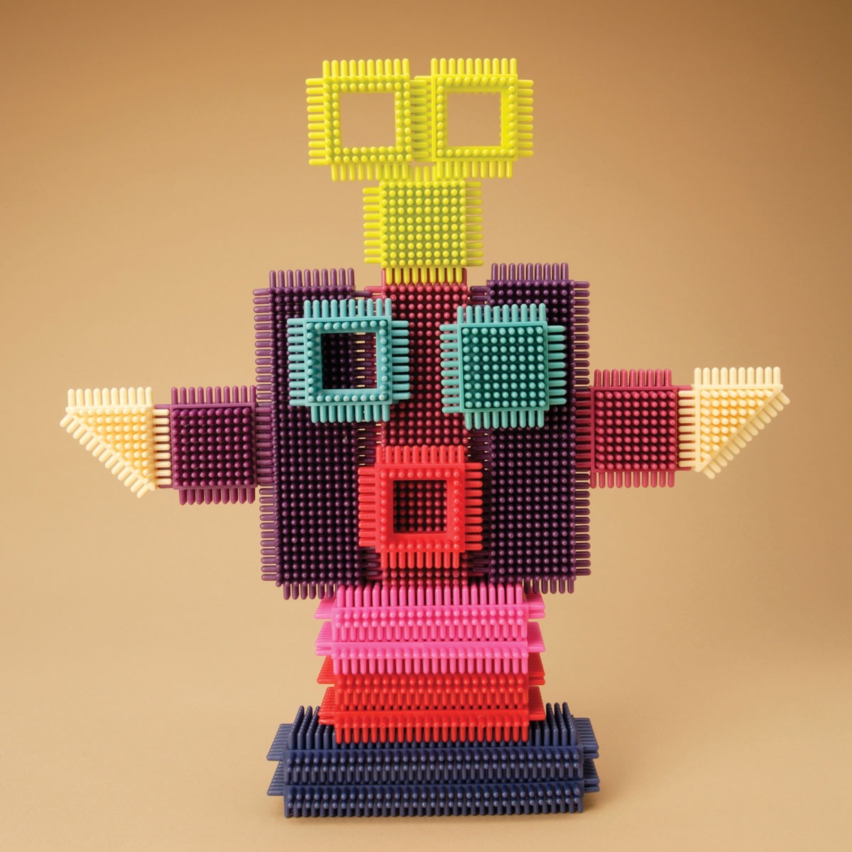 Конструктор-бристл - МЕГАПОЛІС (68 деталей, у банку) (BX1175Z)фото10