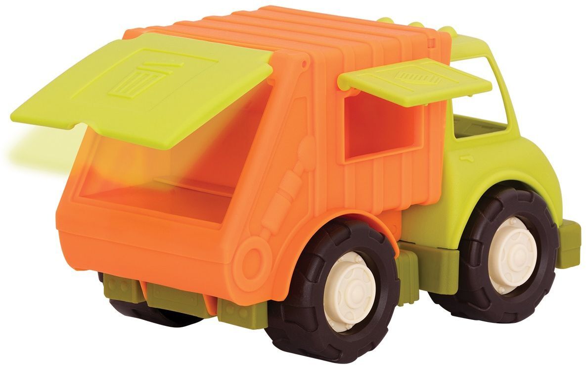 Баттатомобіль - ЕКО-Сміттєвоз (колір лайм-помаранч) (BX2245D)фото