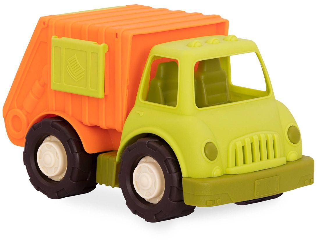 Баттатомобіль - ЕКО-Сміттєвоз (колір лайм-помаранч) (BX2245D)фото