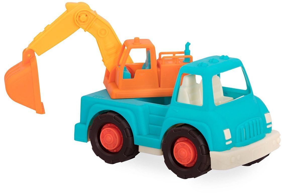 Баттатомобіль - ЕКСКАВАТОР (колір море-папайя) (BX1725Z)фото