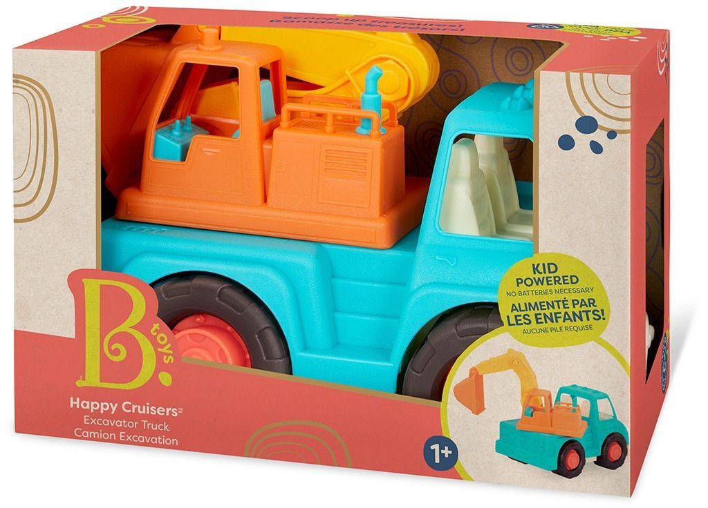 Баттатомобіль - ЕКСКАВАТОР (колір море-папайя) (BX1725Z)фото4