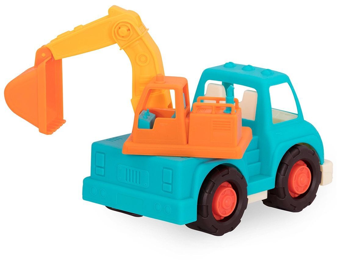 Баттатомобіль - ЕКСКАВАТОР (колір море-папайя) (BX1725Z)фото3