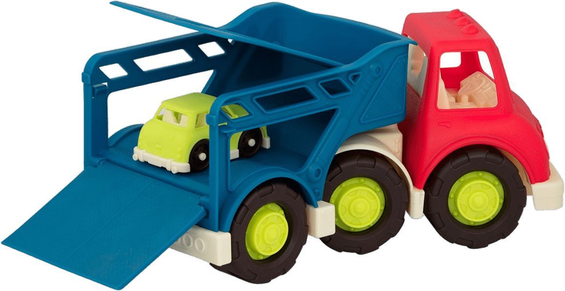 Игровой набор - АВТОВОЗ S2 (автовоз, 2 машинки) (BX2242Z) фото 5