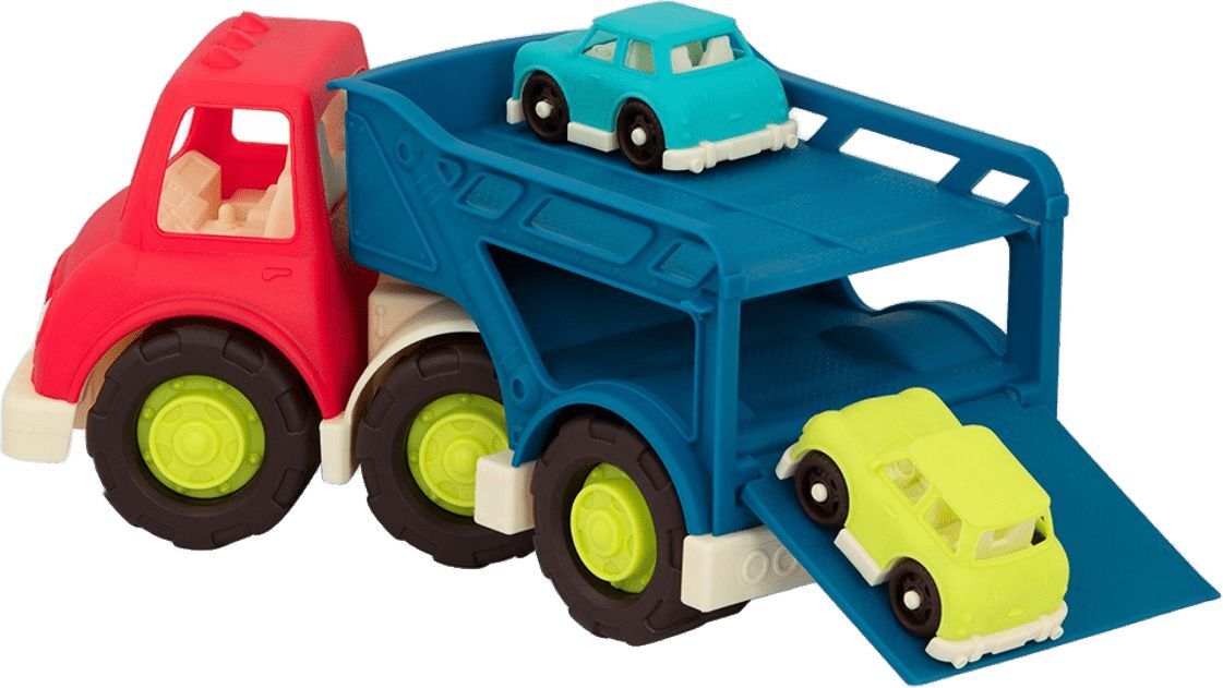 Игровой набор - АВТОВОЗ S2 (автовоз, 2 машинки) (BX2242Z) фото 3