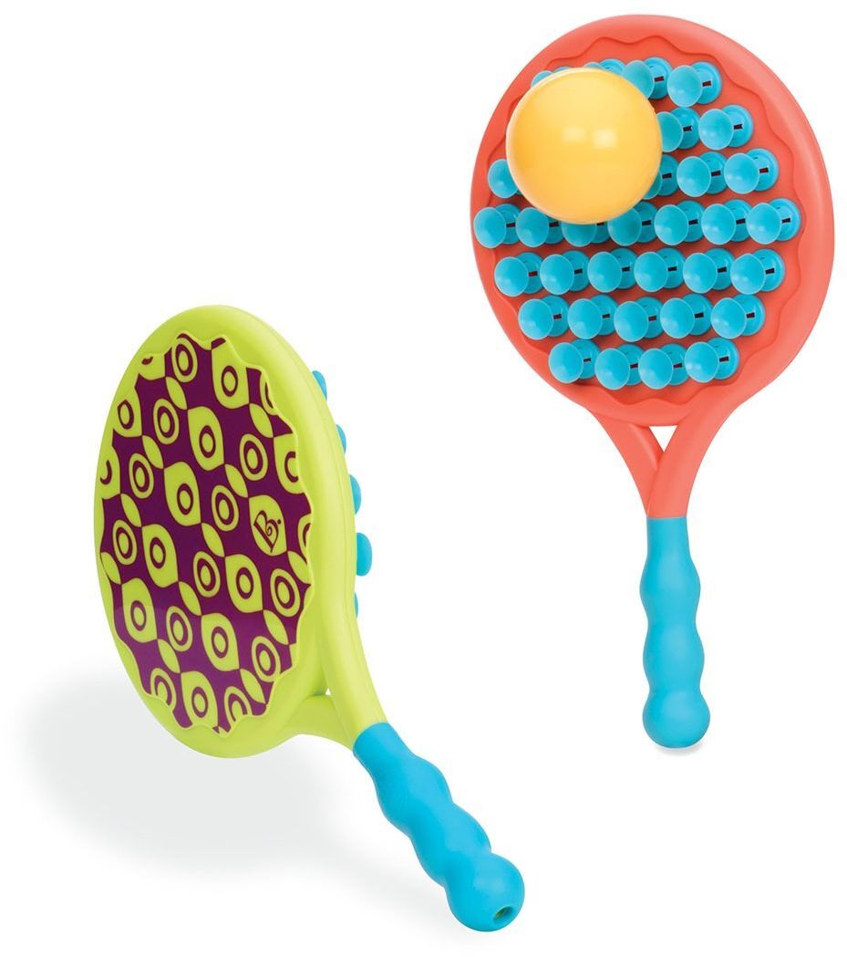 Игровой набор - ПЛЯЖНЫЙ ТЕННИС: ДВА-В-ОДНОМ (ракетки с присосками, мячик) (BX1526Z) фото 2