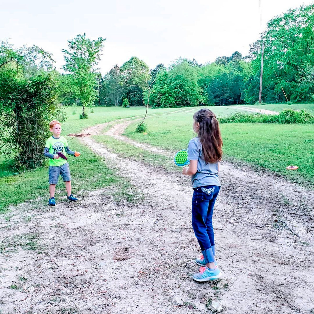Игровой набор - ПЛЯЖНЫЙ ТЕННИС: ДВА-В-ОДНОМ (ракетки с присосками, мячик) (BX1526Z) фото 7