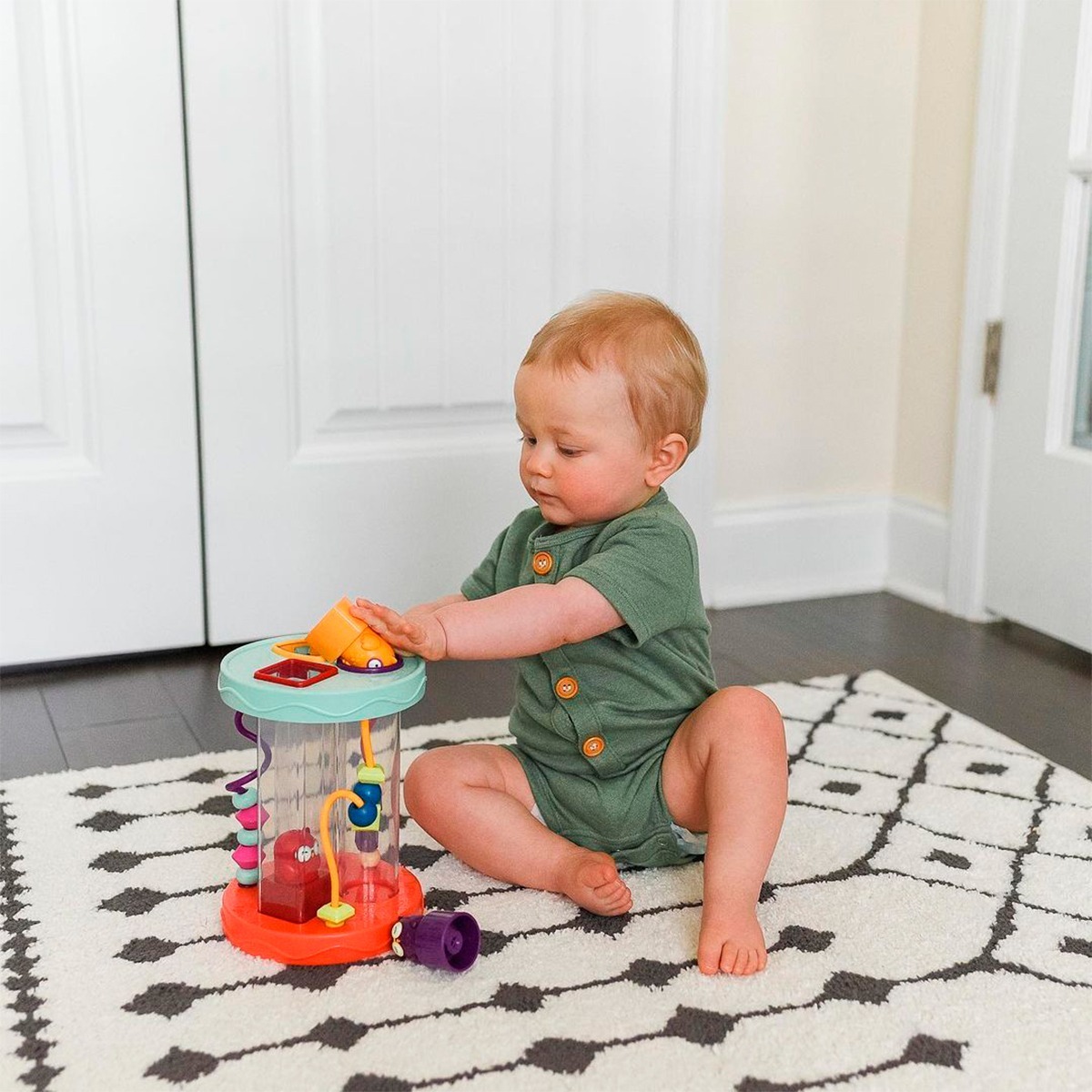 Игровой набор - сортер-лабиринт СОВУШКА УГУ-ГУ (звук) (BX1384Z) фото 8