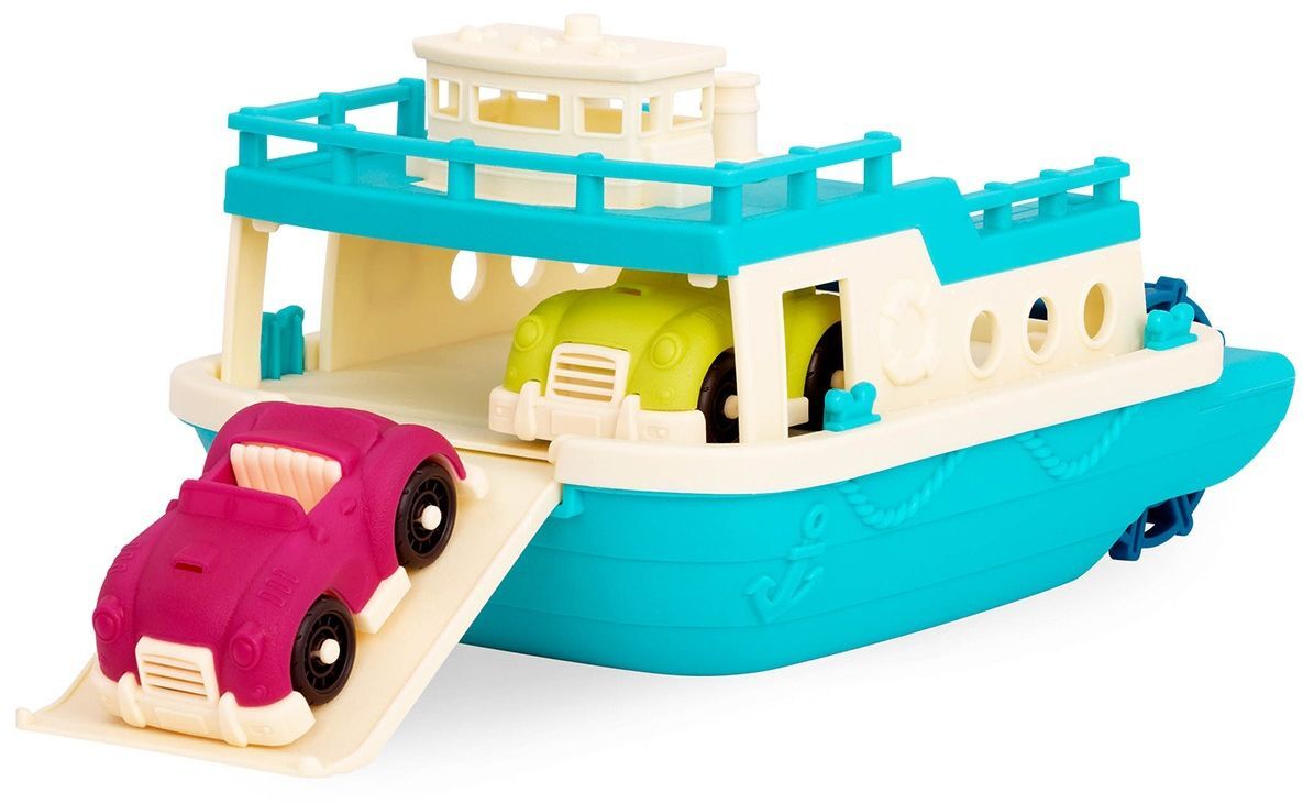 Ігровий набір - ПАРОМ (колір море, 2 машинки) (BX2182Z)фото5