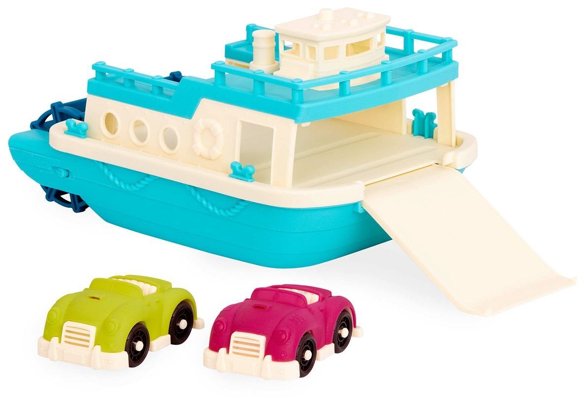Ігровий набір - ПАРОМ (колір море, 2 машинки) (BX2182Z)фото4