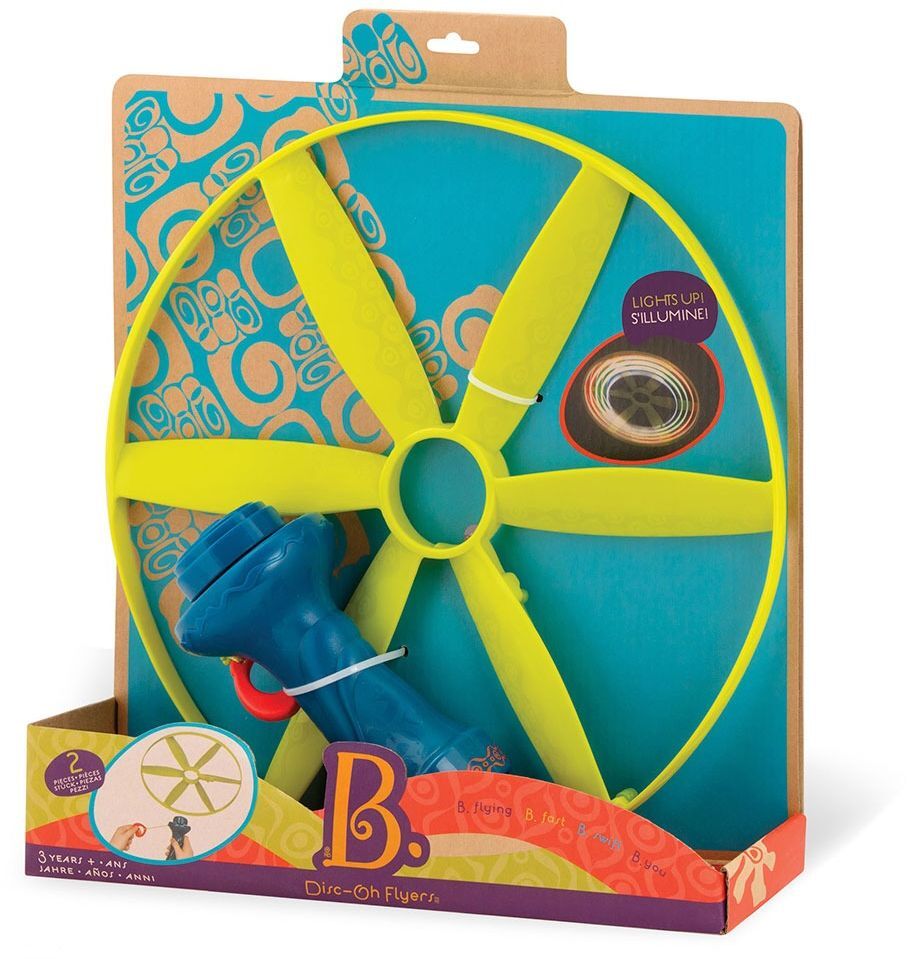 Игрушка - СВЕРКАЮЩИЙ ДИСК (пропеллер, пусковое устройство) (BX1592Z) фото 4