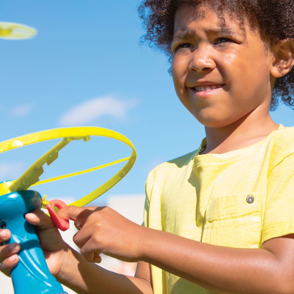 Игрушка - СВЕРКАЮЩИЙ ДИСК (пропеллер, пусковое устройство) (BX1592Z) фото 5