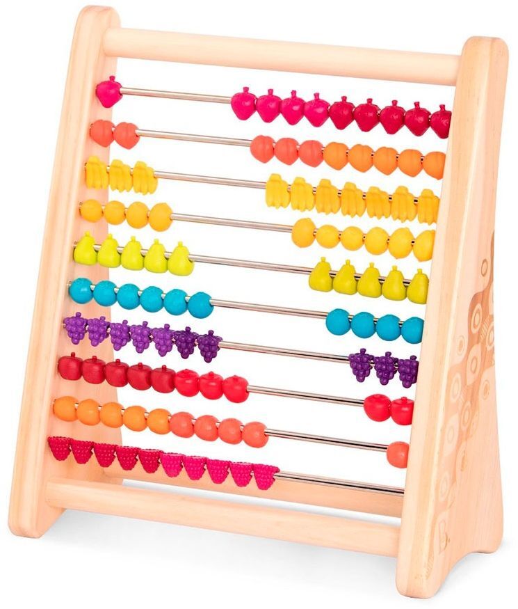 Розвиваюча дерев'яна іграшка-рахунки - ТУТТІ-ФРУТТІ (BX1778Z)фото