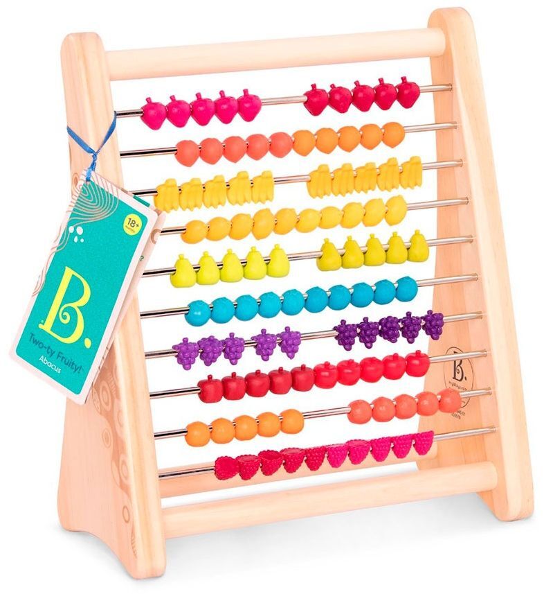 Розвиваюча дерев'яна іграшка-рахунки - ТУТТІ-ФРУТТІ (BX1778Z)фото