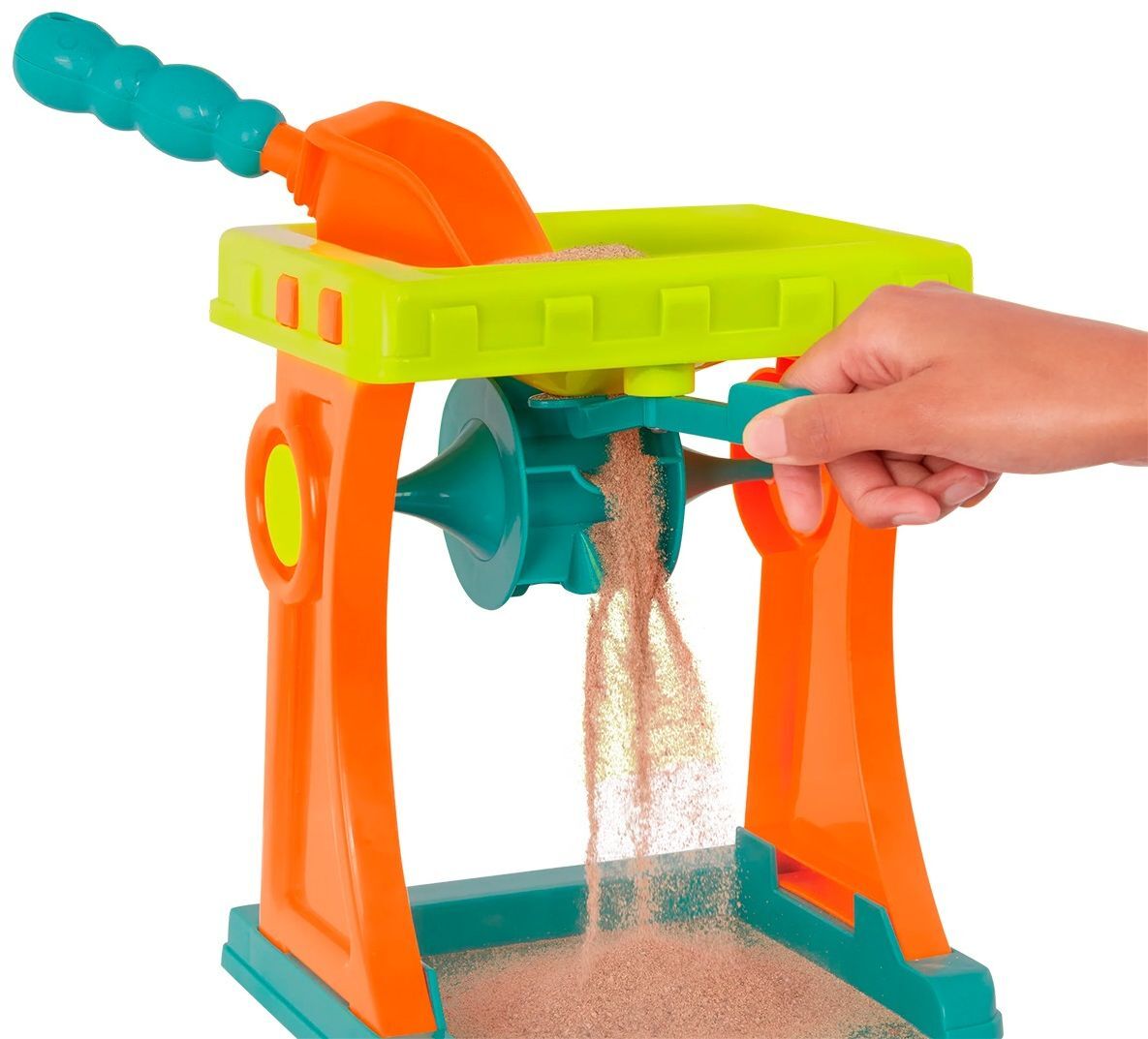 Набор для игры с песком и водой – ПЕСОЧНАЯ МЕЛЬНИЦА (машинка, лопатка) (BX2198Z) фото 