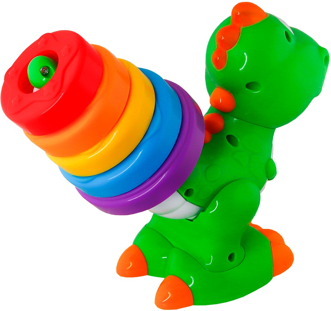 Двомовна розвиваюча іграшка KIDDI SMART – ДИНОЗАВРИК КВІТНОГРАЙ (українська та англійська) (4279T-KS)фото5